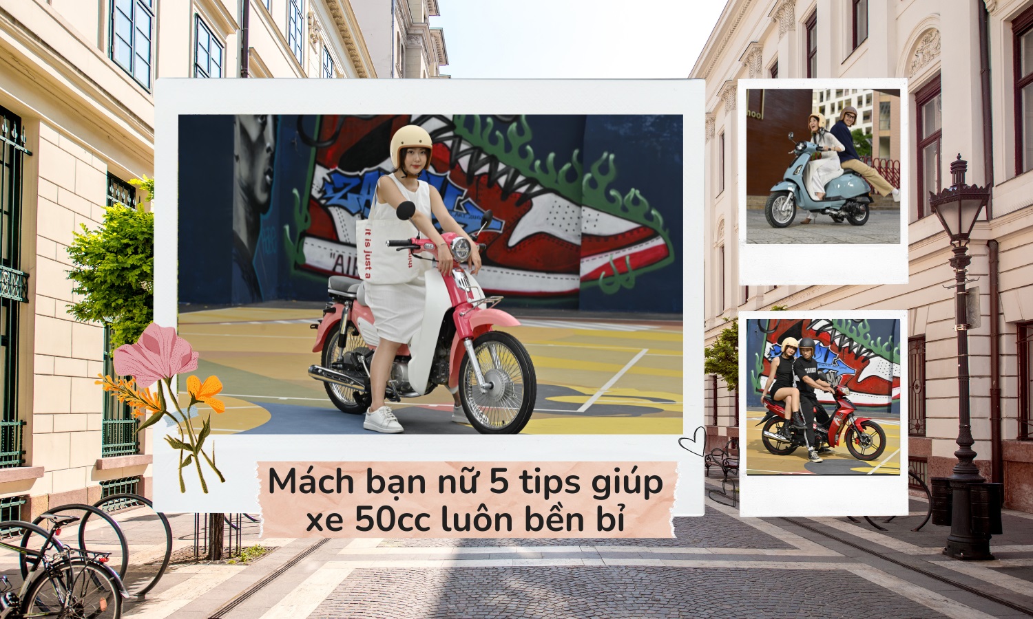 Bí quyết bảo dưỡng xe máy 50cc để xe luôn bền bỉ theo năm tháng