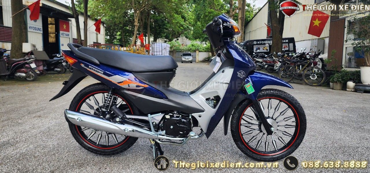 Xe Máy 50cc Wave Hyosung Korea Vành Đúc Đời Mới Xe Máy 50cc Wave Hyosung Korea Vành Đúc Đời Mới