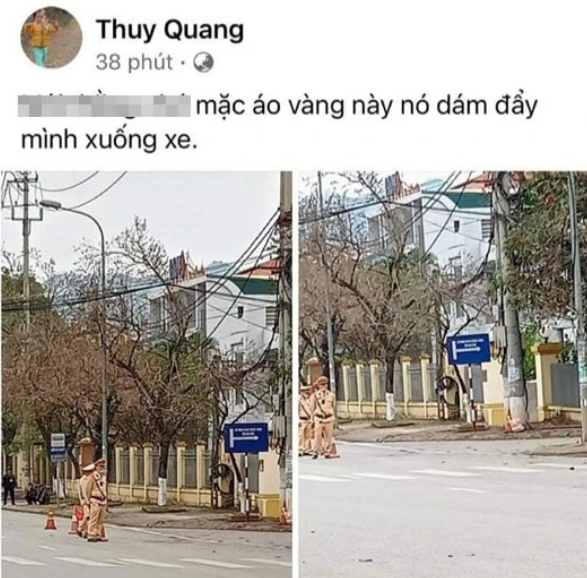 Bình luận thiếu chuẩn mực về CSGT trên mạng xã hội, người phụ nữ bị xử phạt hành chính Bình luận thiếu chuẩn mực về CSGT trên mạng xã hội, người phụ nữ bị xử phạt hành chính