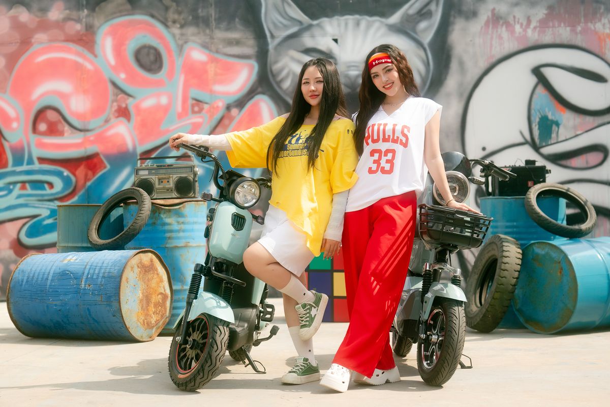 xe đạp điện mini cho học sinh