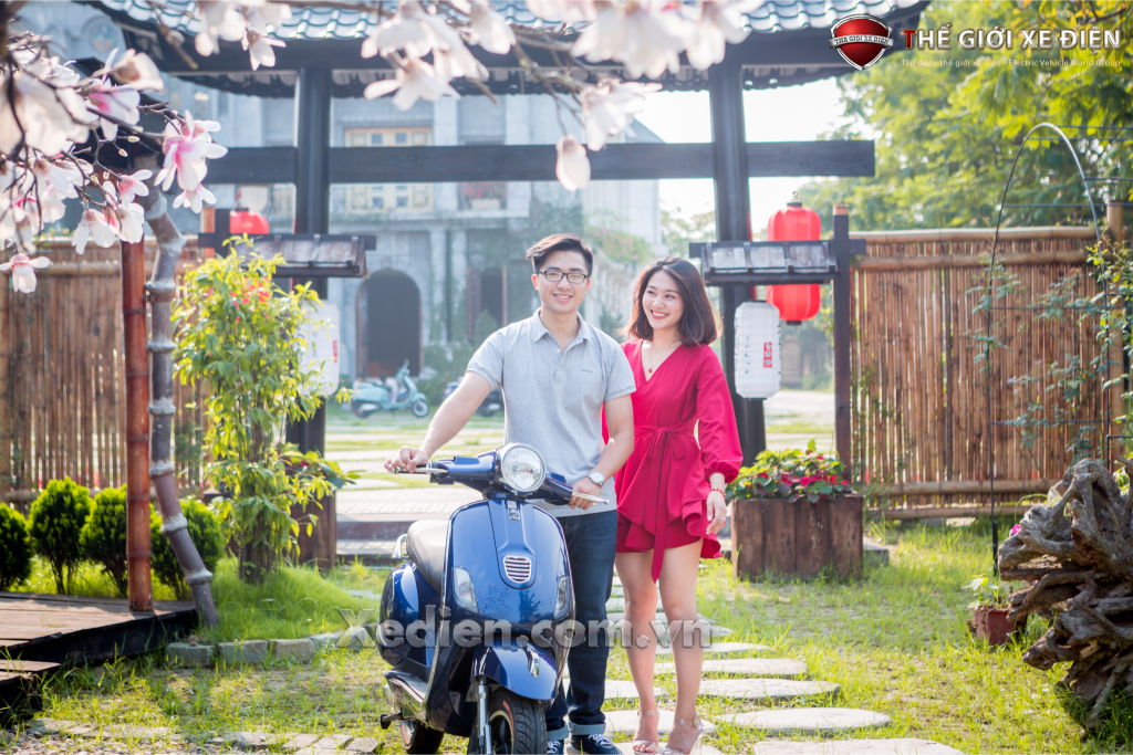 Xe điện Vespa Dibao Pansy