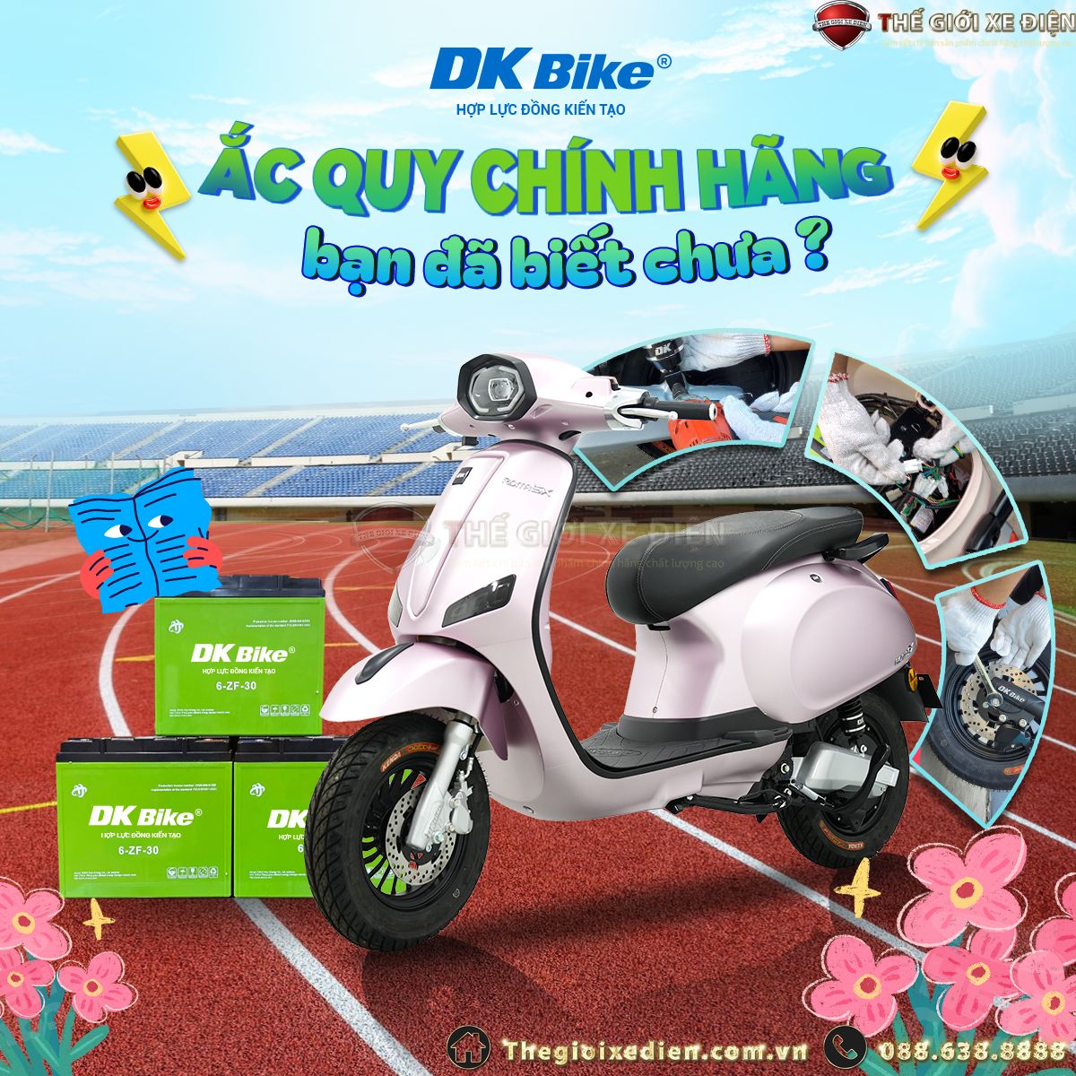 Xe máy điện DK Roma SX 2024: Điều gì khiến các hotgirl mê mẩn? Xe máy điện DK Roma SX 2024: Điều gì khiến các hotgirl mê mẩn?