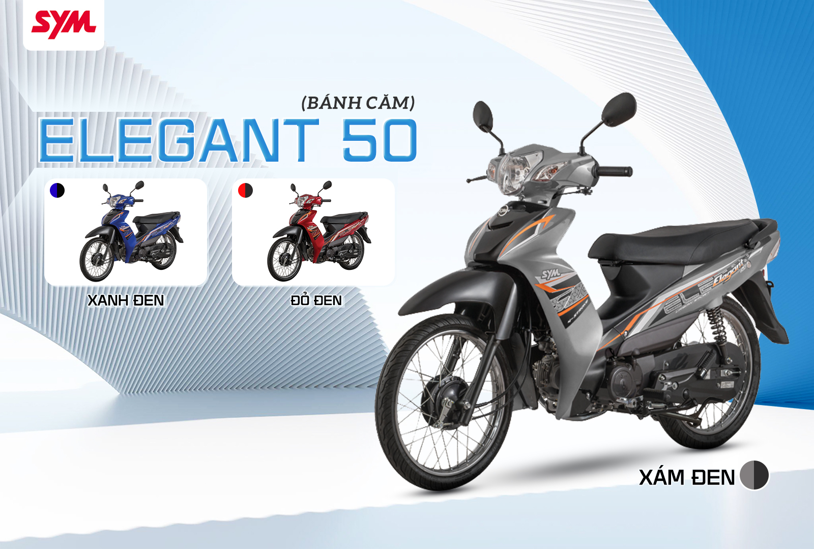 giá xe máy 50cc sym elegant giá xe máy 50cc sym elegant