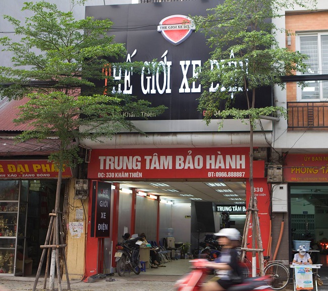Trung tâm bảo hành, sửa chữa Thế Giới Xe Điện Trung tâm bảo hành, sửa chữa Thế Giới Xe Điện